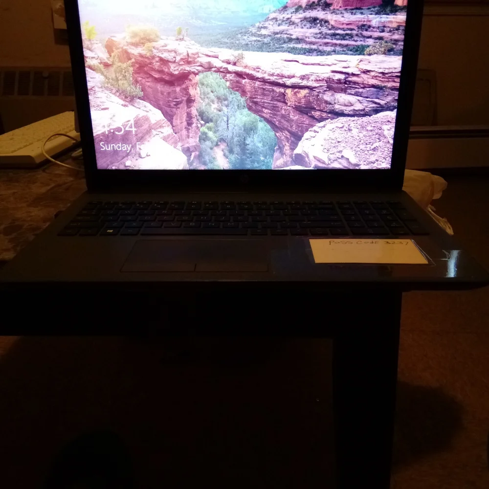 HP laptop and HP desktop